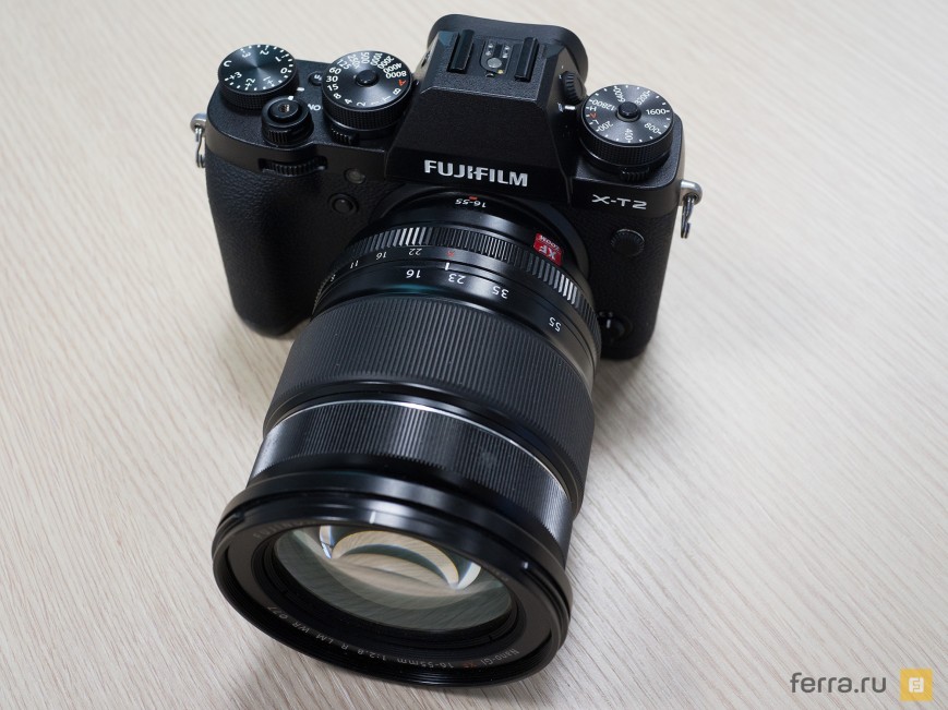Общий вид Fujifilm X-T2