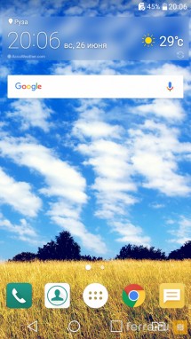 Интерфейс Android 6.0 в LG X view и X cam