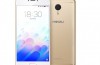 Goldener Meizu M3 Note ging auf Verkauf in Russland