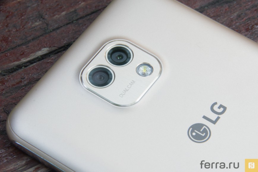 LG X cam и его две тыловые камеры