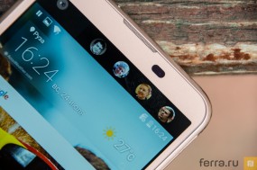 Быстрый вызов контактов на дополнительном дисплее LG X view