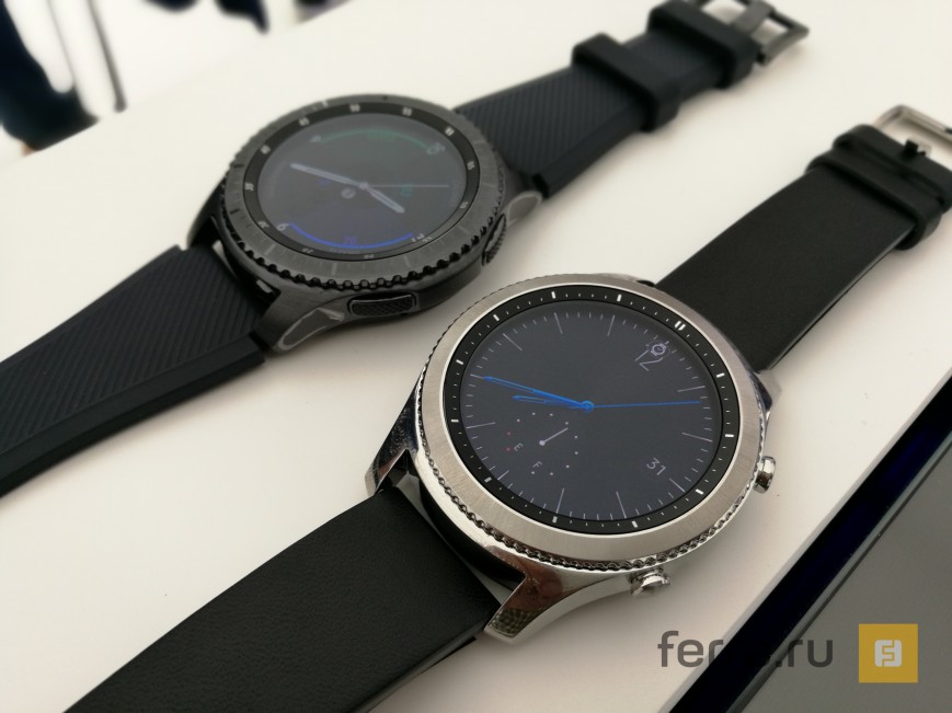 Samsung Gear S3 frontier и Gear S3 classic