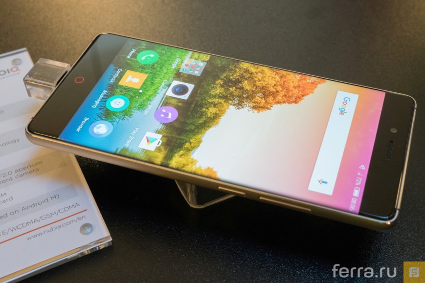 Правая грань Nubia Z11