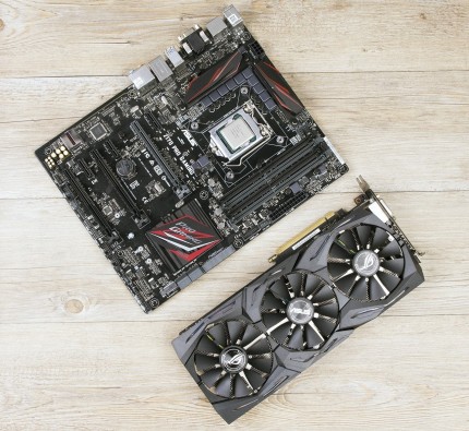 Intel Core i7-6700K, ASUS ROG Strix GTX 1080 и ASUS Z170 PRO GAMING
