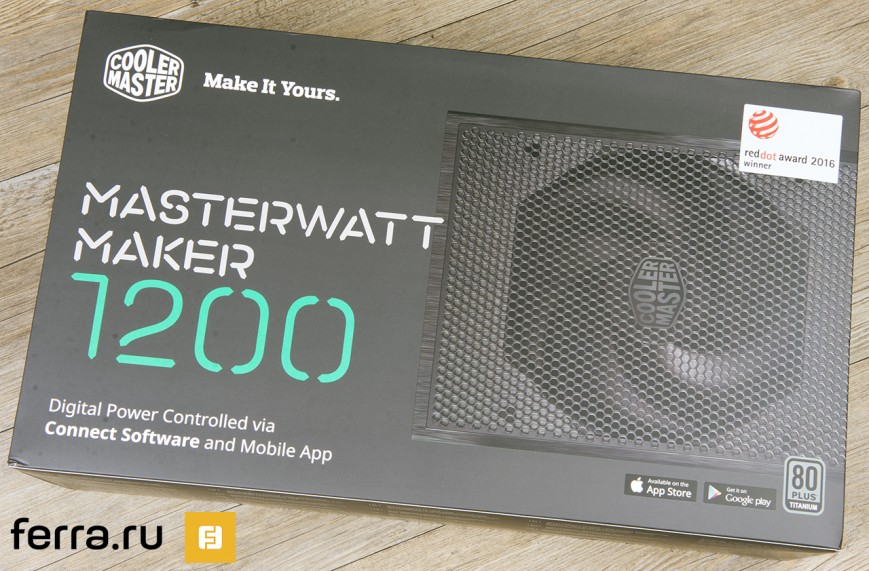Упаковка Cooler Master MasterWatt Maker 1200 (MPZ-C001-AFBAT-EU)