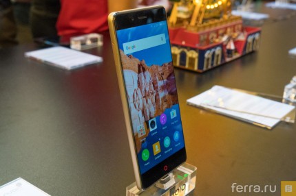 Левая грань Nubia Z11