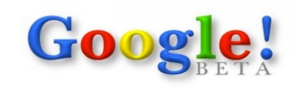 Первый логотип Google