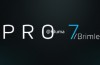 Rahmenlose Meizu Pro 7 mit einer PTZ-Kamera im Detail beleuchtet