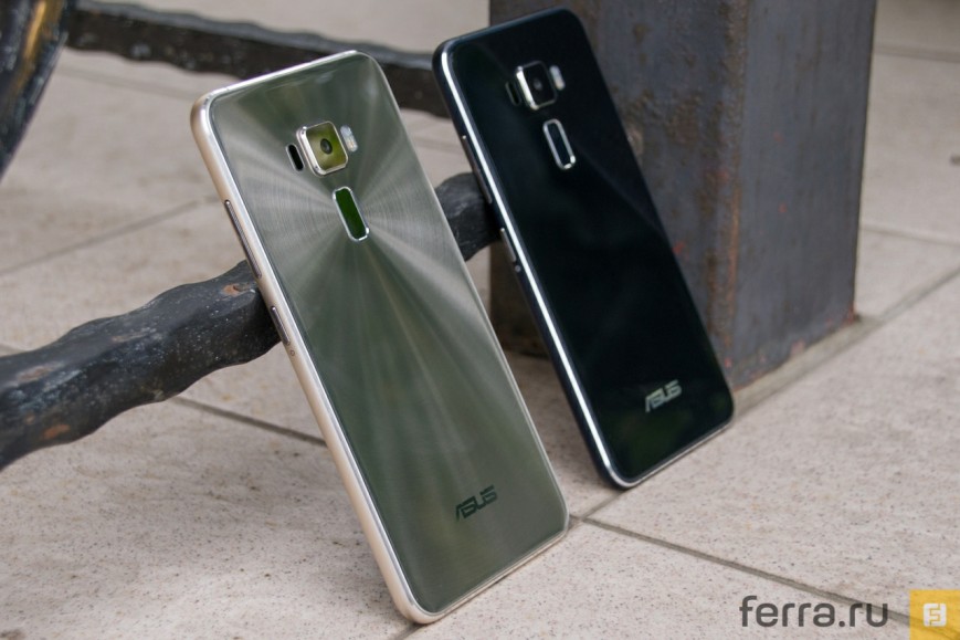 Серебристый ZenFone 3 выглядит гораздо эффектнее и не так рьяно собирает отпечатки пальцев
