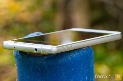 Верхняя грань Alcatel Shine Lite