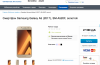 Smartphones Samsung Galaxy A3, A5 und A7 2017 begann in Russland