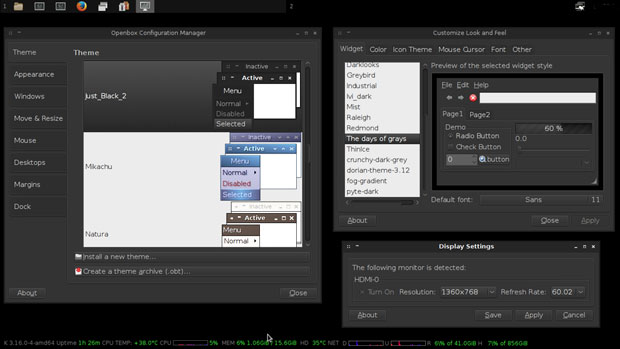 Zephyr Linux
Openbox