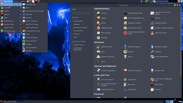 Ultimate Linux
control panel