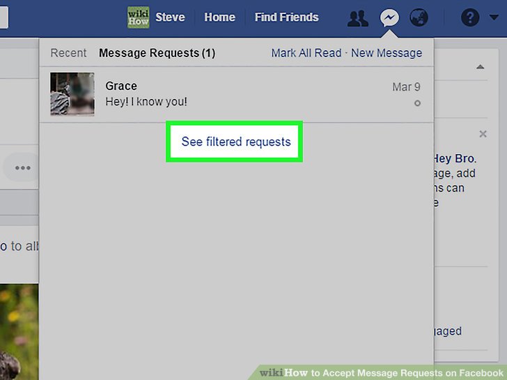 Image titled Accept Message Requests on Facebook Step 9