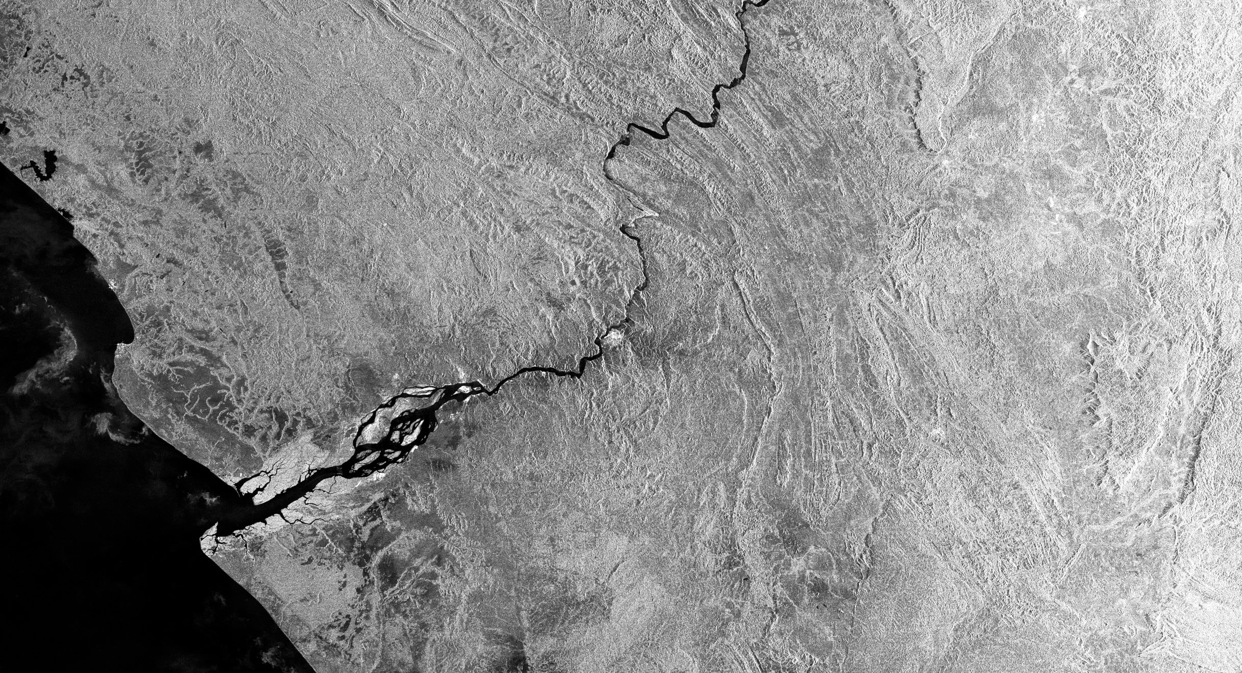 SAR of the Congo River